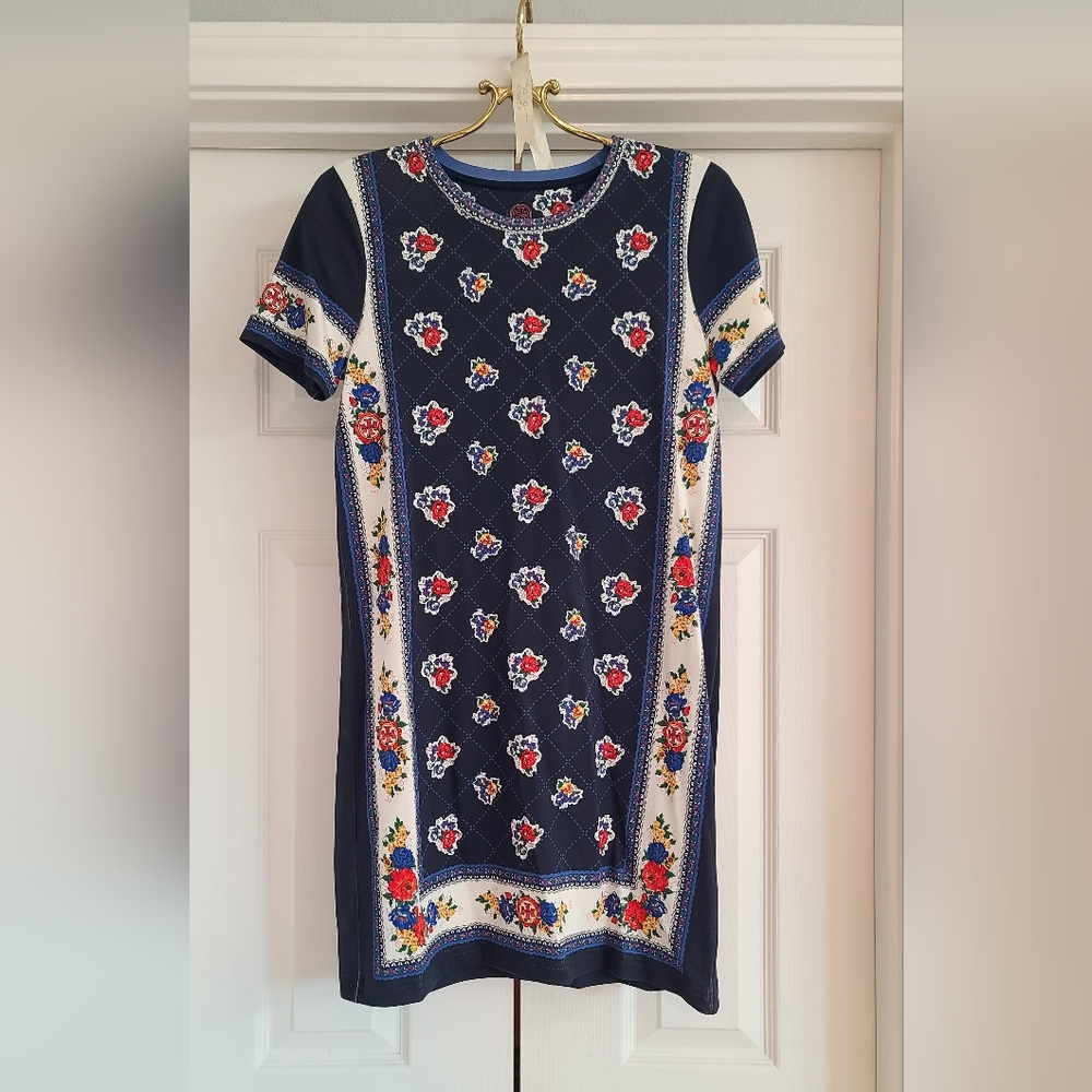 Tory Burch Floral T-shirt Dress